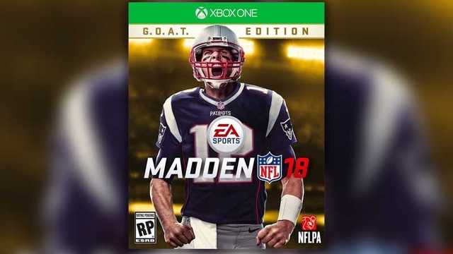 Tom Brady scoffs at curses as he nabs the 'Madden NFL 18' cover