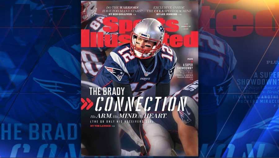Tom Brady appears on cover of Sports Illustrated