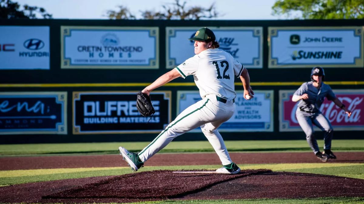 St. Pierre pitches SLU to win in series opener of first-place battle vs. SFA