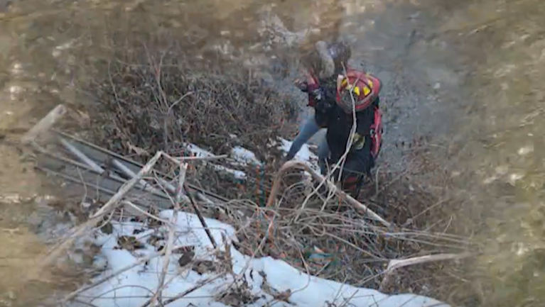 Rescue teams save 11-year-old girl with autism near icy creek in Cincinnati