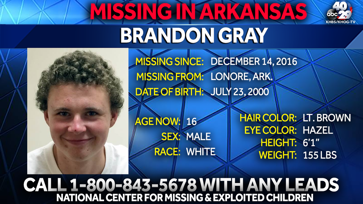 Missing in Arkansas