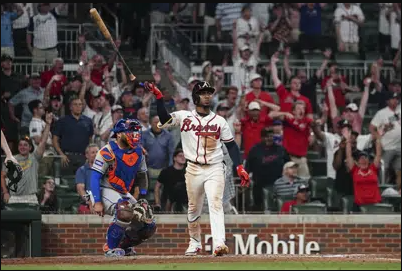 Albies Hits 3-run Homer In 10th, Braves Rally To Beat Reeling Mets 13 ...