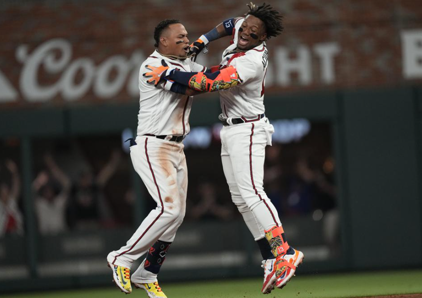 Arcia Delivers Winning Hit In 9th, Braves Beat Padres 7-6