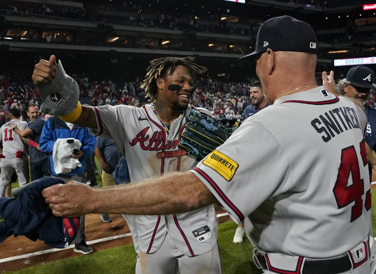 Braves Clinch NL East Title With 4-1 Win Over Phillies