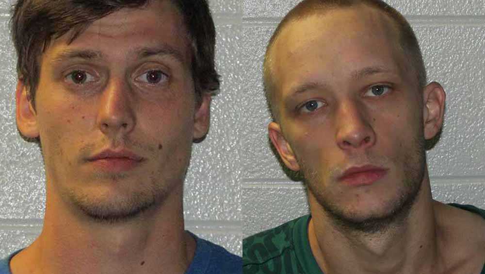 Men face dozens of charges after store, restaurant break-ins, officials say
