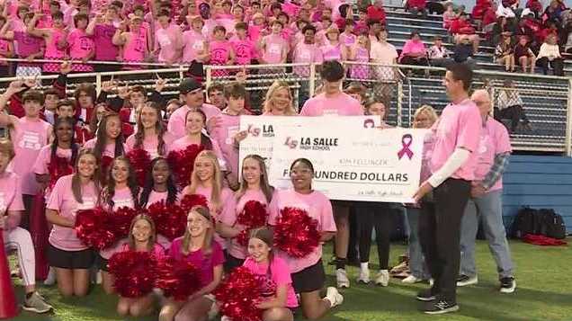 St. X and LaSalle join forces in pink-out game for breast cancer awareness - Vimarsana News