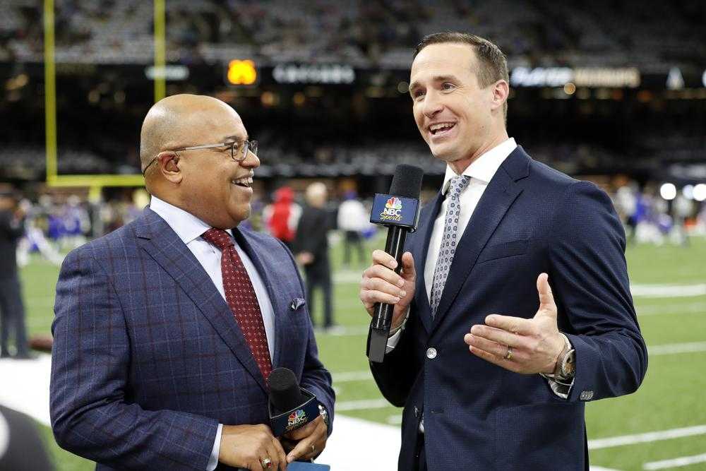 Drew Brees Enjoying Family Time Still Open To Broadcasting   Brees 1665075131 