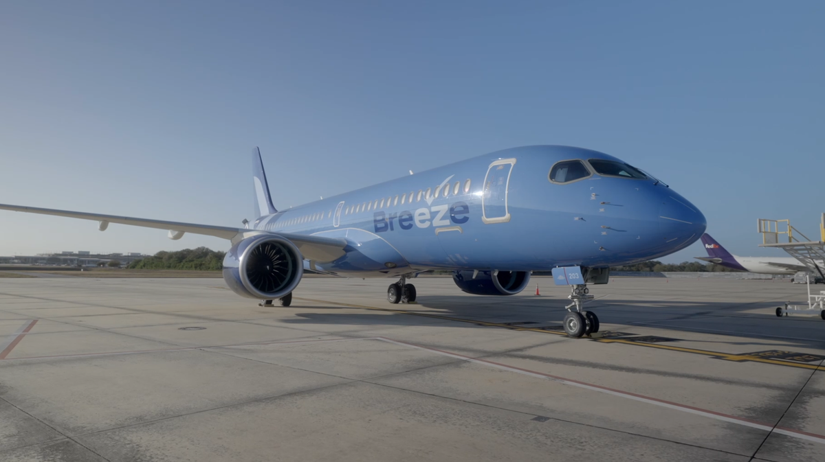 Breeze Airways adds nonstop flights from Savannah to Ohio, New England, expands service to Florida