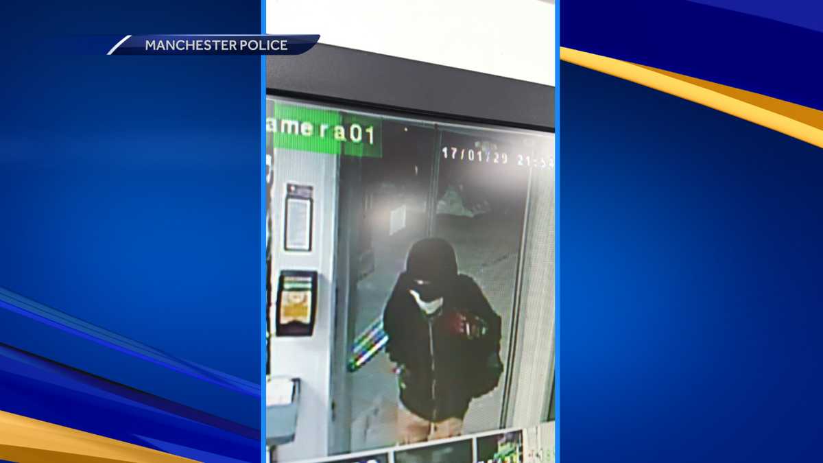 Police looking for man who robbed Manchester convenience store