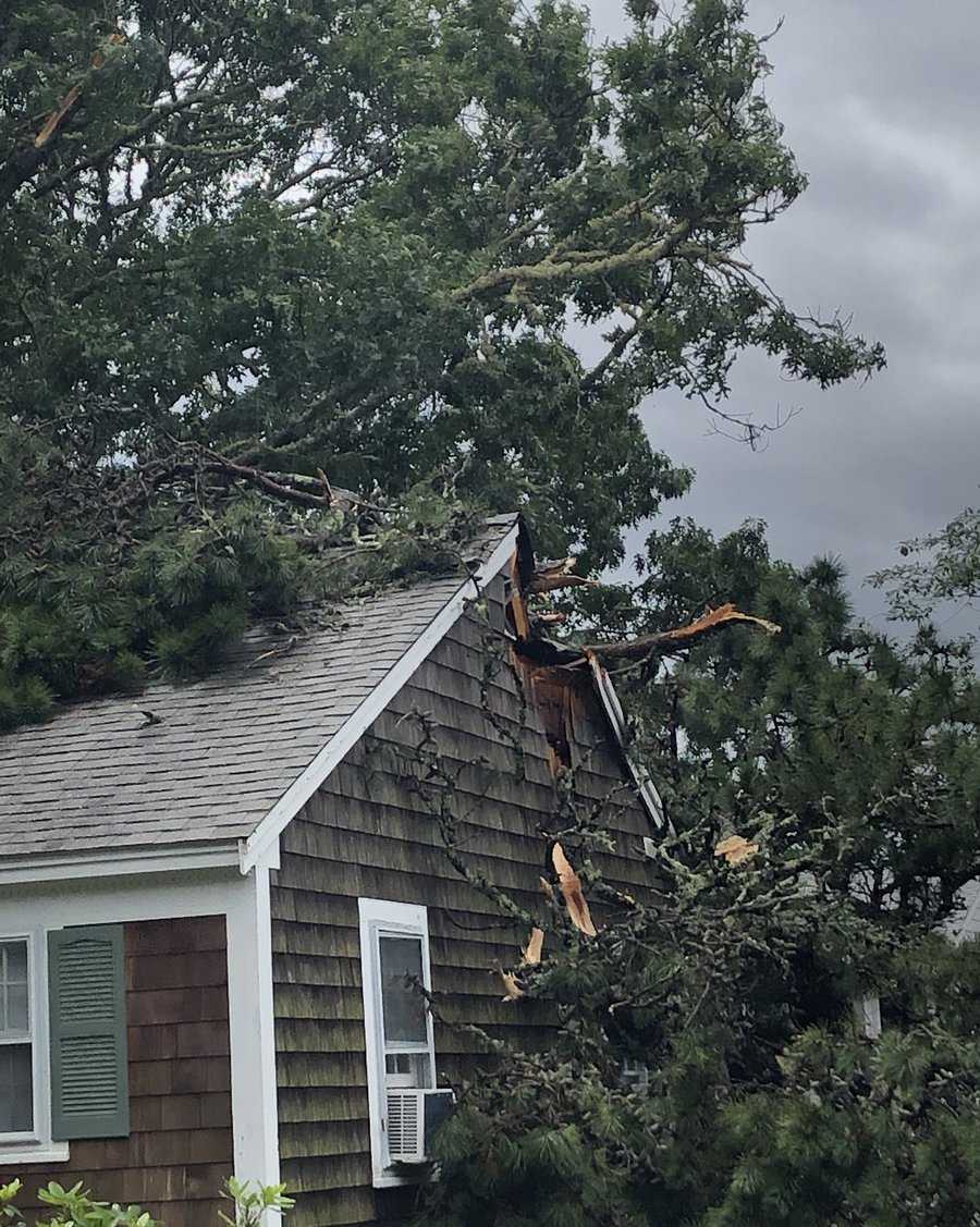 Photos: Tornadoes, severe storms tear through Cape Cod