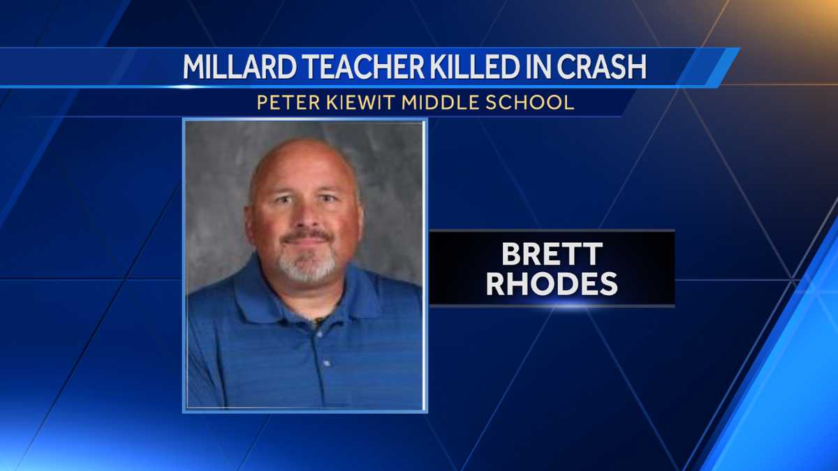 Millard middle school teacher killed in Saturday crash