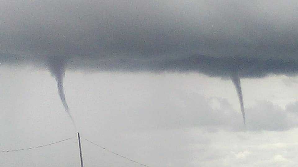 Gallery Landspout tornadoes spotted near Okarche