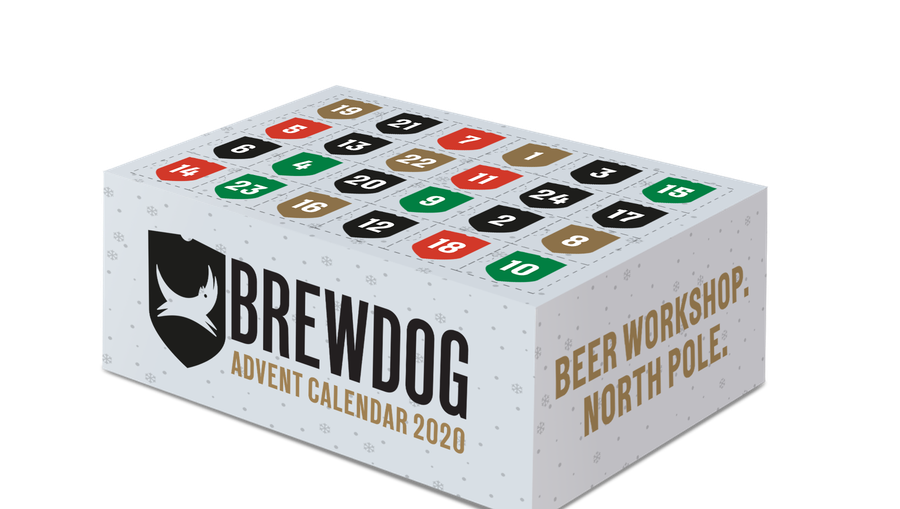 Brewery making beer Advent calendar this Christmas season