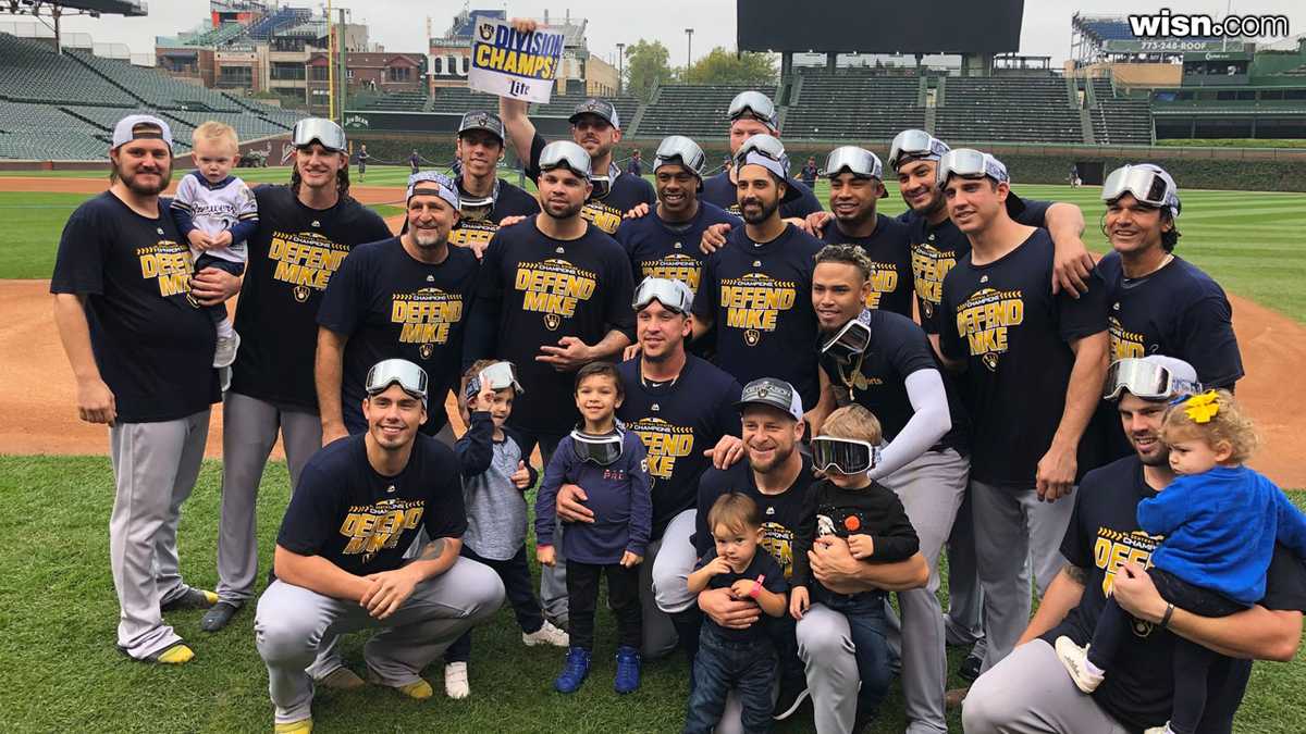 Milwaukee Brewers National League Central Division Champs 2023