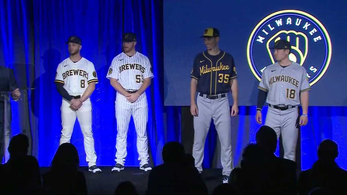 Braves wear new uniforms against Brewers