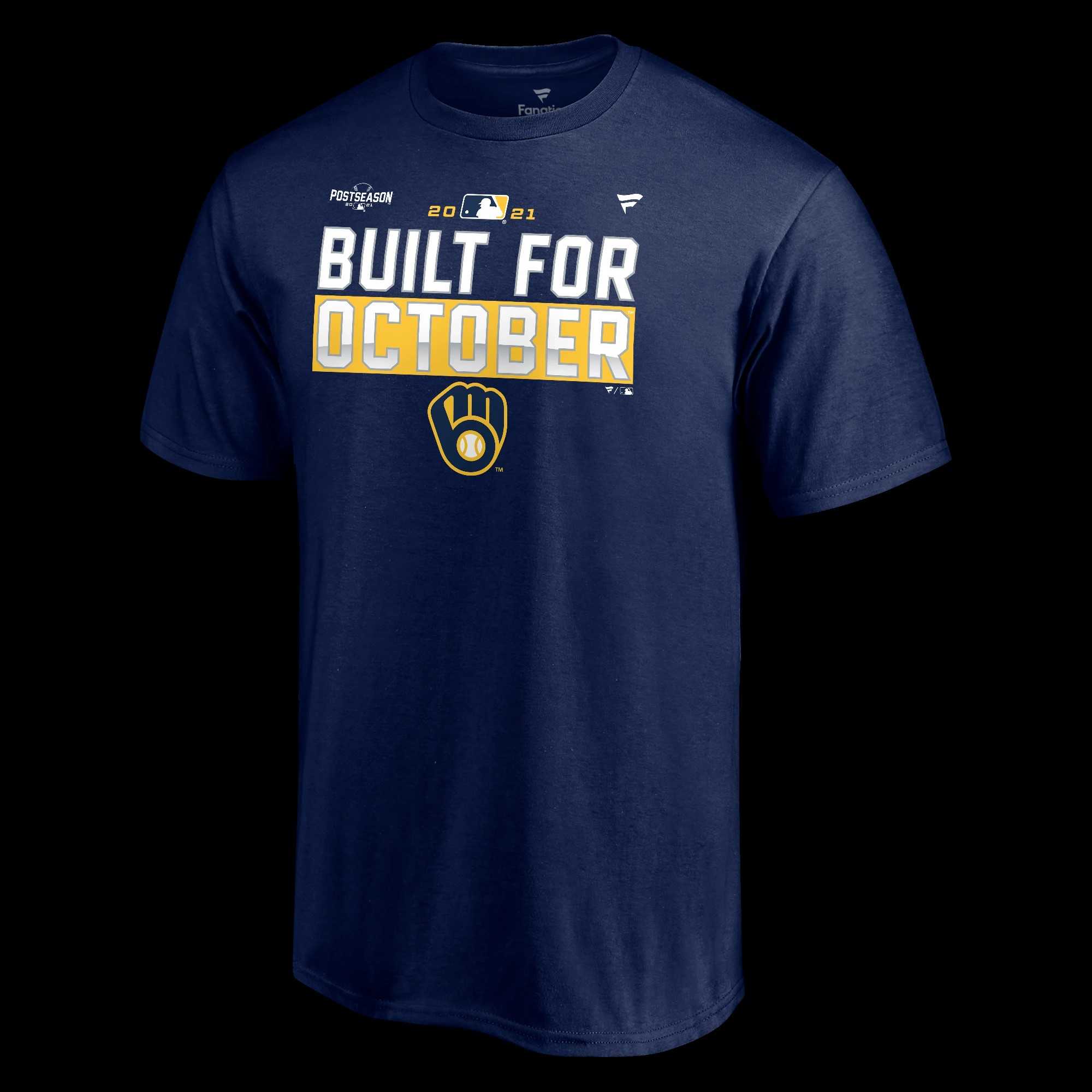 milwaukee brewers postseason gear