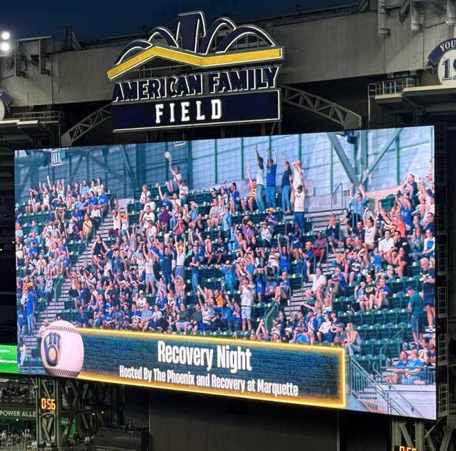 recovery night milwaukee brewers