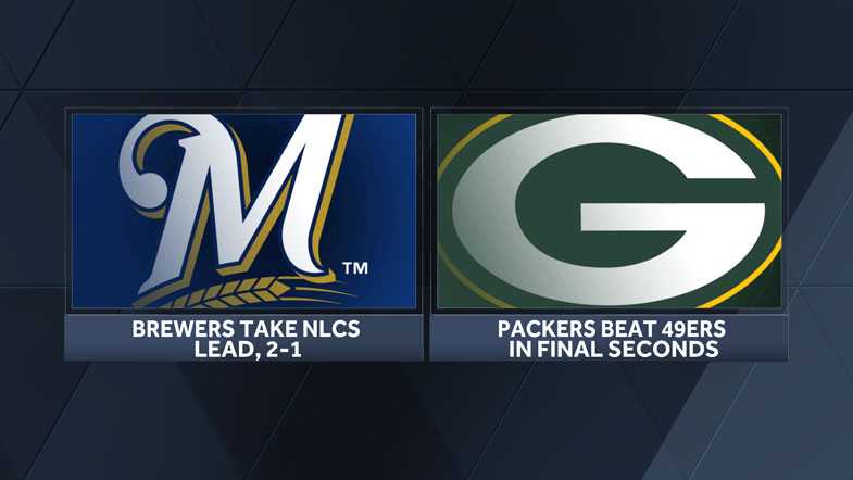 Heartstoppers: Brewers, Packers both win; Milwaukee takes NLCS lead