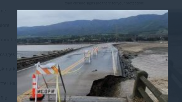Gonzales River Bridge damaged due to flooding - Vimarsana News