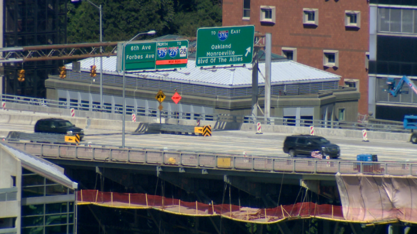 Liberty Bridge ramps back open downtown