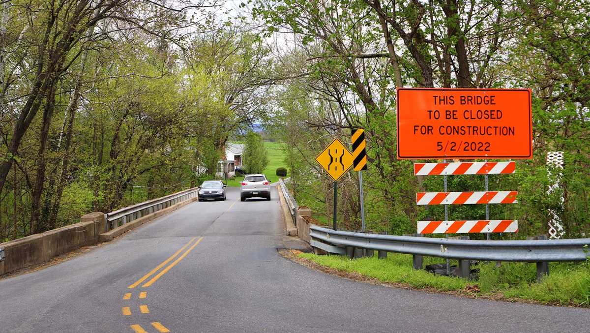 Burgners Bridge in Cumberland County closes for repairs on Monday, May perhaps 2