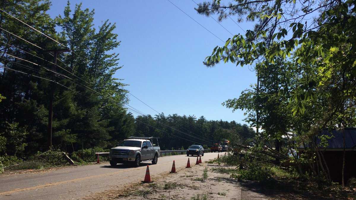 PHOTOS: Southern, western Maine hit hard by severe storms