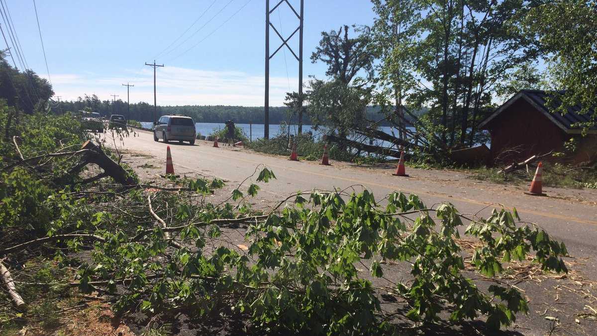 PHOTOS: Southern, western Maine hit hard by severe storms