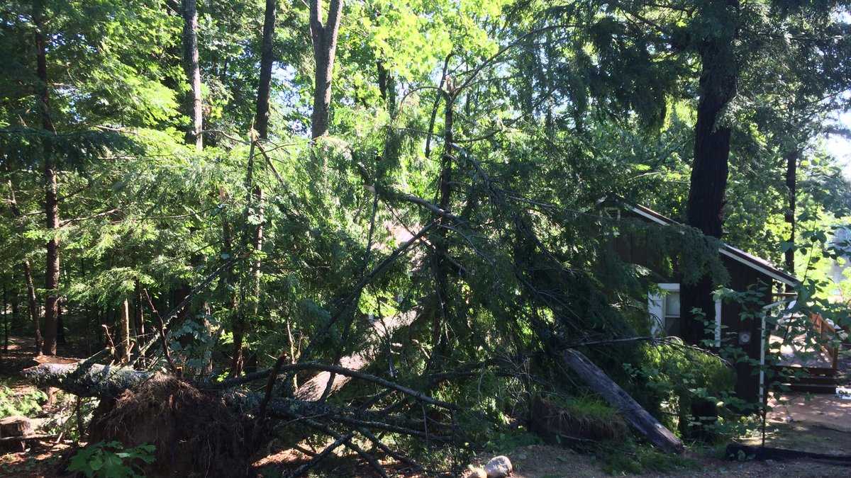 PHOTOS: Southern, western Maine hit hard by severe storms