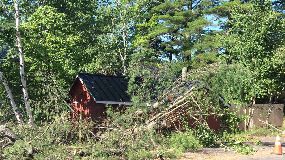 PHOTOS: Southern, western Maine hit hard by severe storms