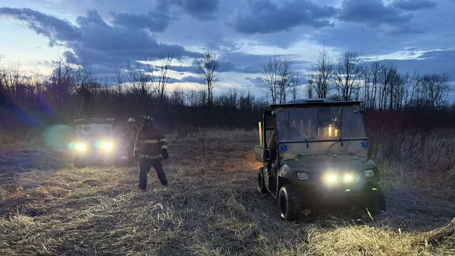 Crews spend hours battling brush fire in Ferrisburgh, Vermont