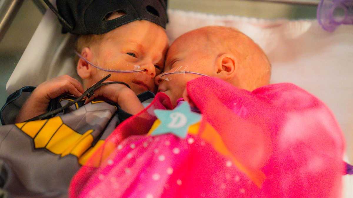 NICU Babies Outfitted With Patriots Gear At Brigham And Women's