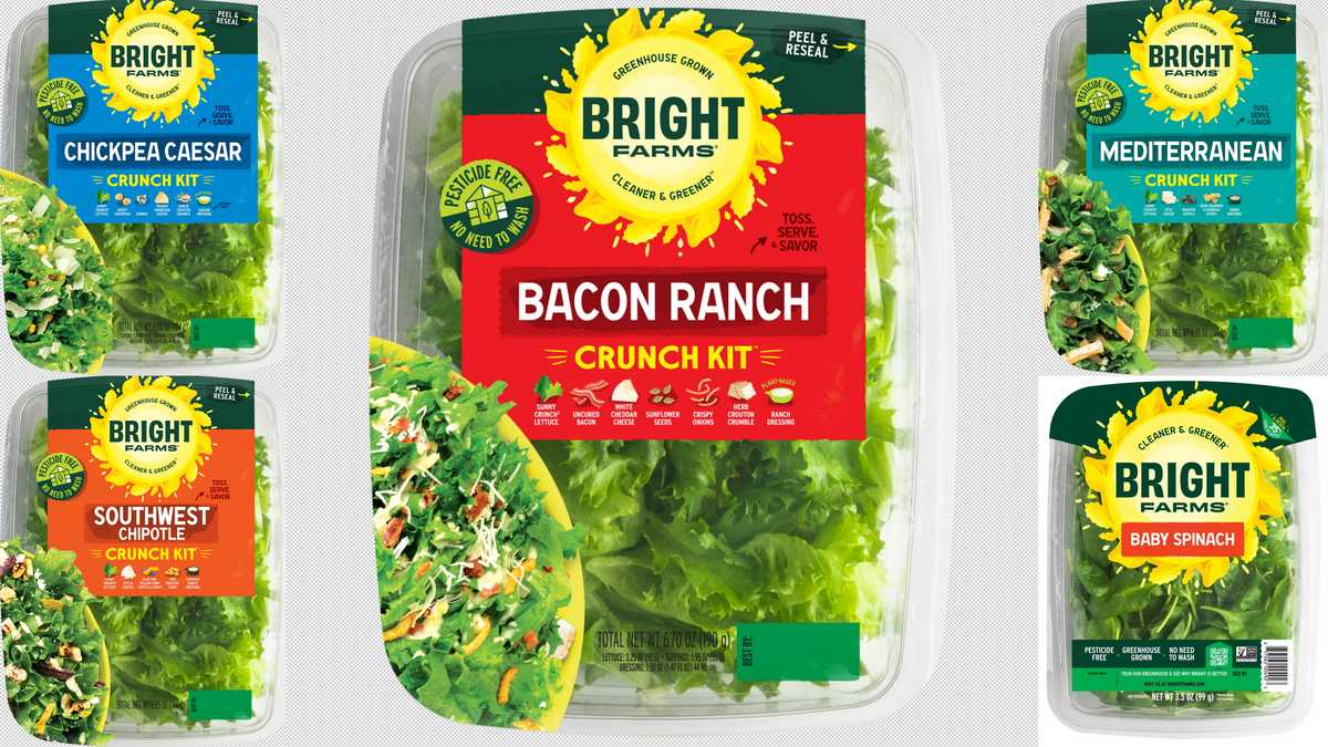 Salad, spinach kits sold in Massachusetts, 6 other states, recalled over listeria risk