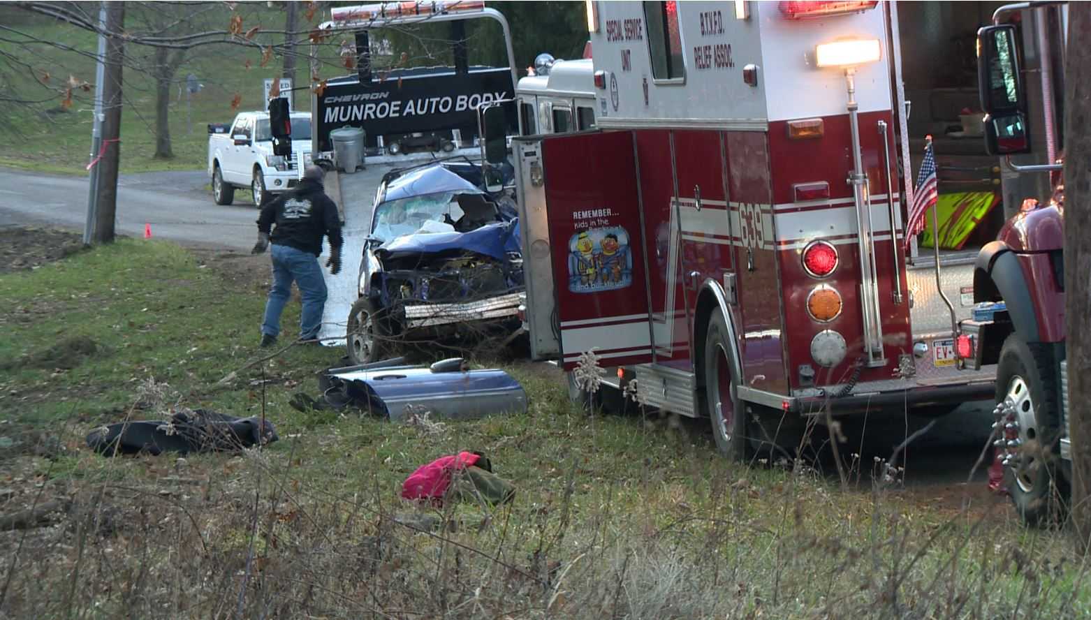 One Person Dead, Another Flown To Hospital After Crash In Beaver County