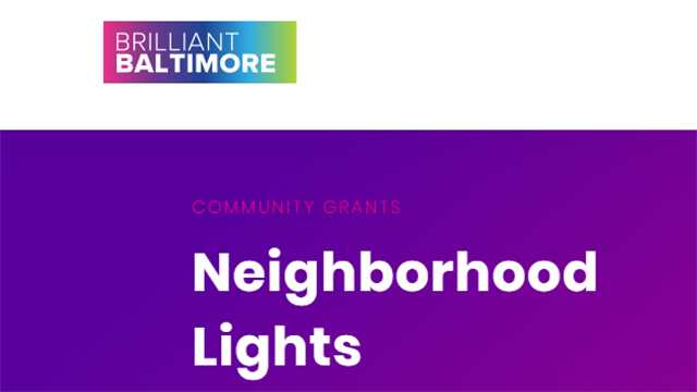 Brilliant Baltimore Neighborhood Lights