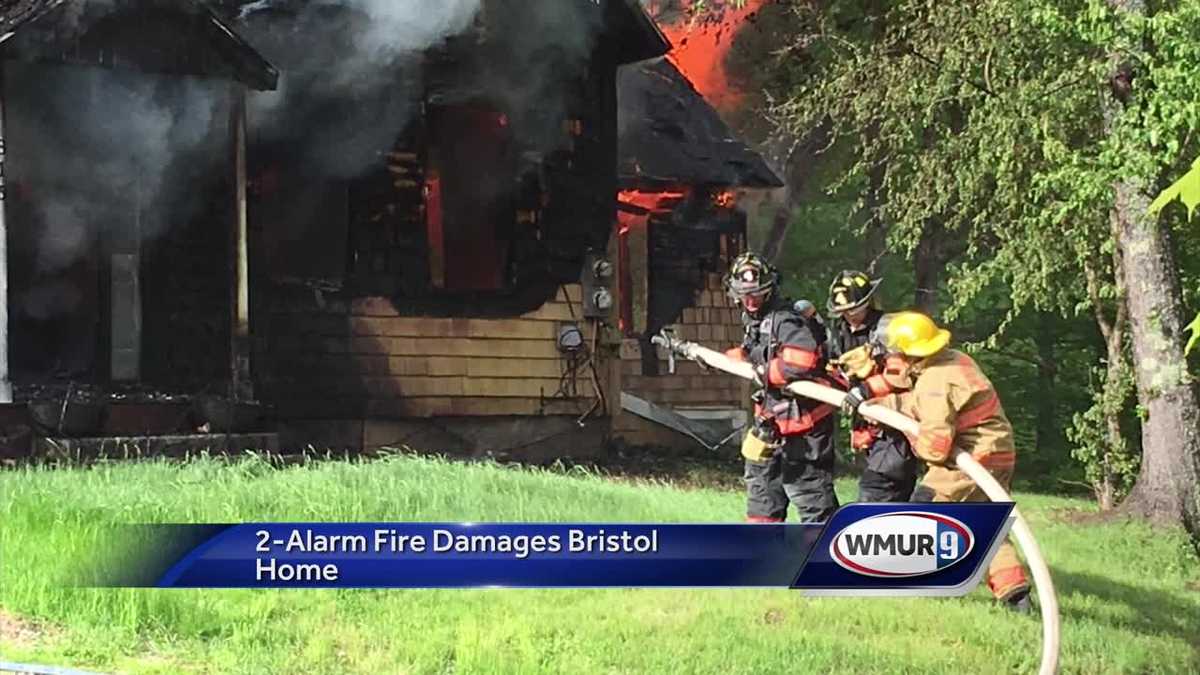 Fire damages home in Bristol