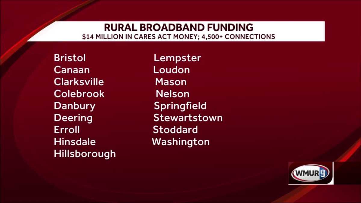 Governor announces more broadband expansion, increased unemployment benefits