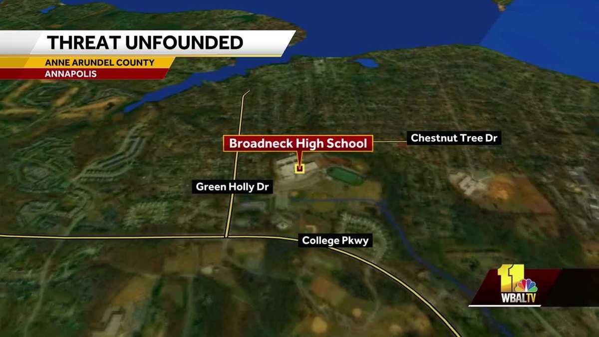 Freshman charged with making threat at Broadneck High School