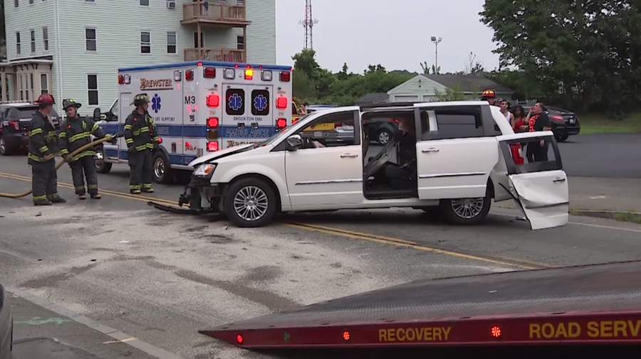 Passenger killed after twocar collision in Brockton