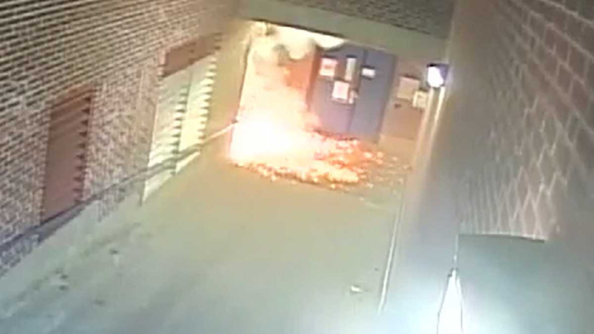 Video shows start of fire that led to Brockton Hospital shutdown