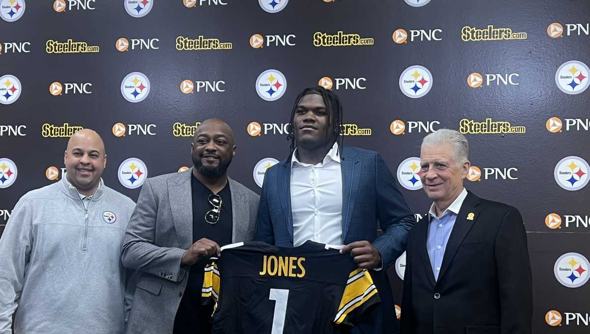 Pittsburgh Steelers select Georgia OT Broderick Jones in first round