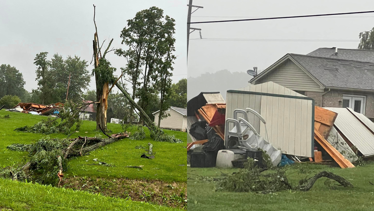 NWS: Small tornado confirmed in southeast Indiana on Monday