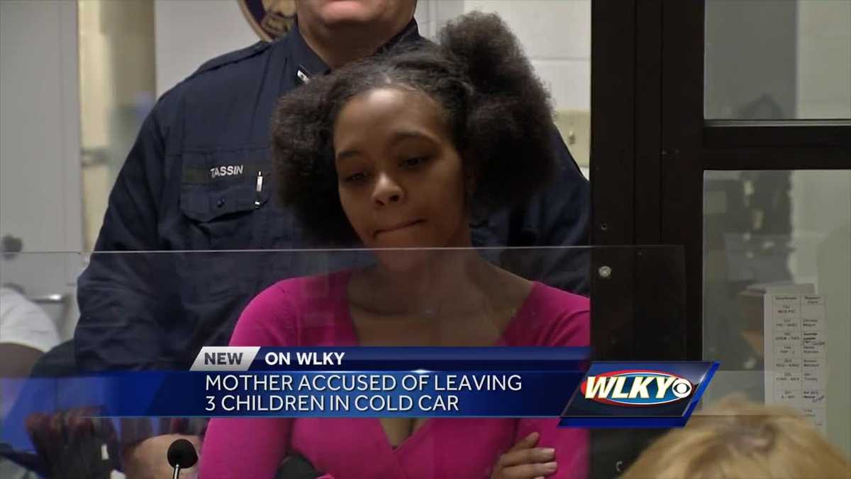 Louisville mom accused of leaving 3 kids alone in car in 16 degree weather