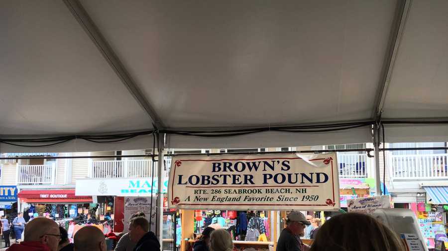 Brown's Lobster Pound serves up seafood at Hampton festival