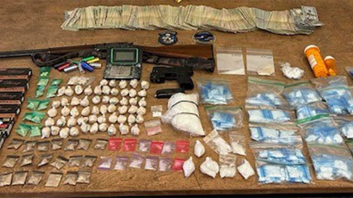 DEA in Maine seizes over 3.5 pounds of drugs in Brownfield raid