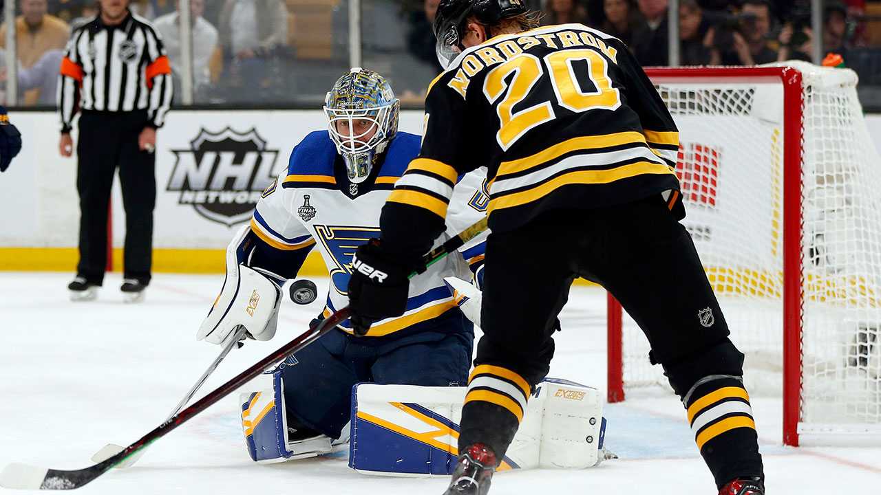 Blues Beat Bruins 3-2 In OT, Tie Stanley Cup At Game Apiece