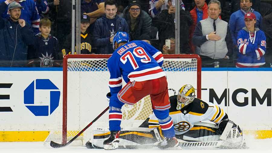 Bruins Hand Rangers Second Straight 3-0 Defeat - The New York Times