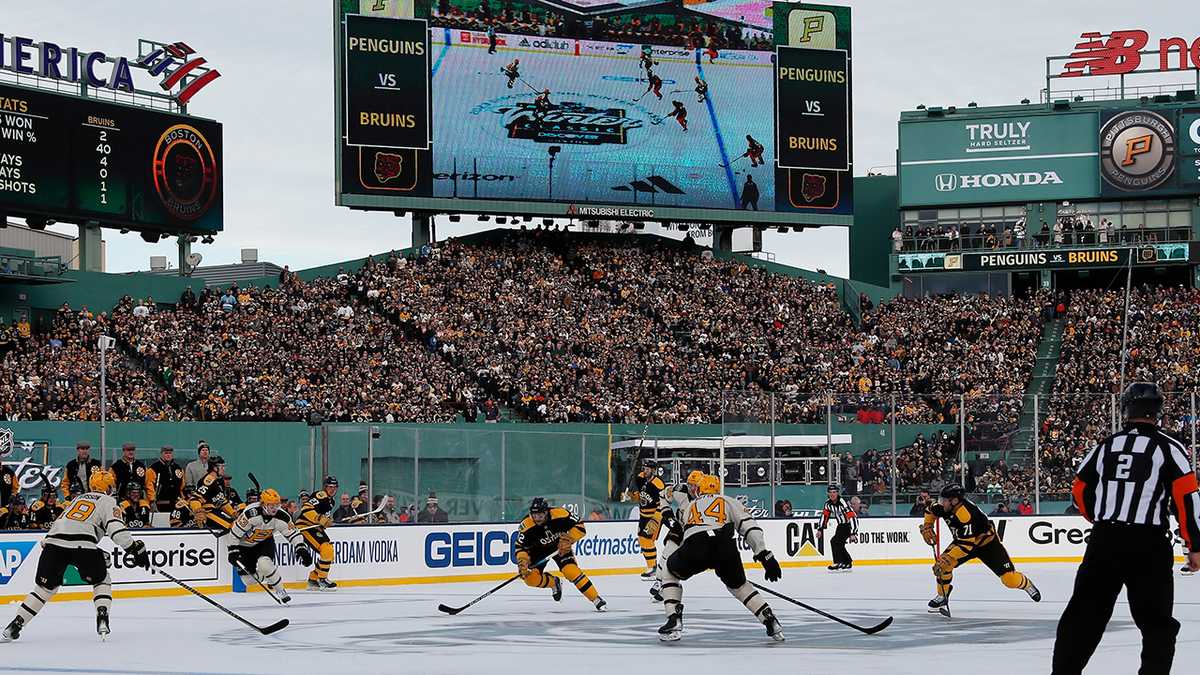 Jake DeBrusk scores twice, Bruins beat Penguins in Winter Classic