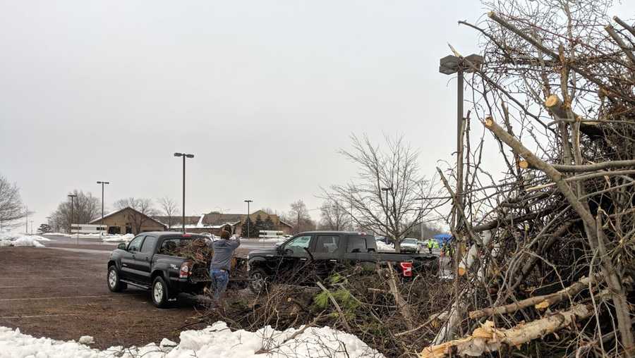 Ring found at an Overland Park storm debris dropoff site