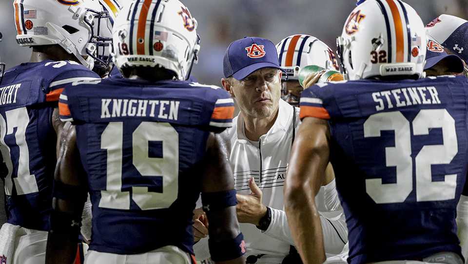 Nix, Auburn give Harsin dominating debut, 60-10 over Akron - The