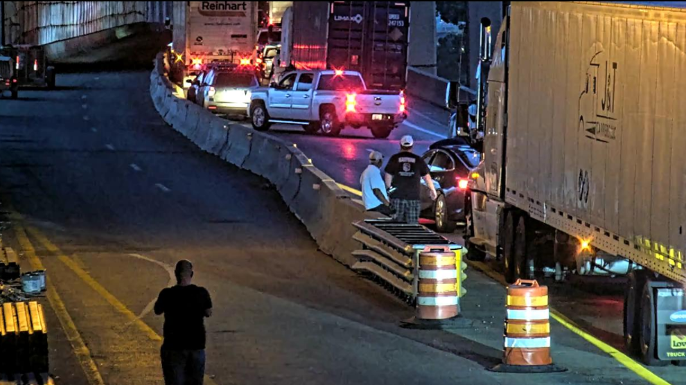 Northbound lanes on Brent Spence Bridge reopen following crash